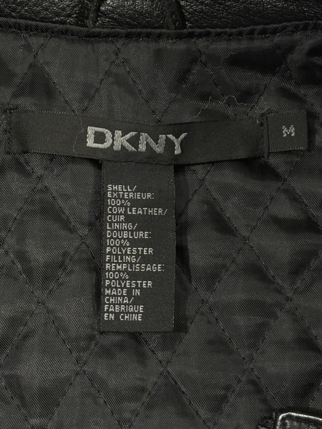 Dkny 바이크 가죽 베스트 상품이미지9
