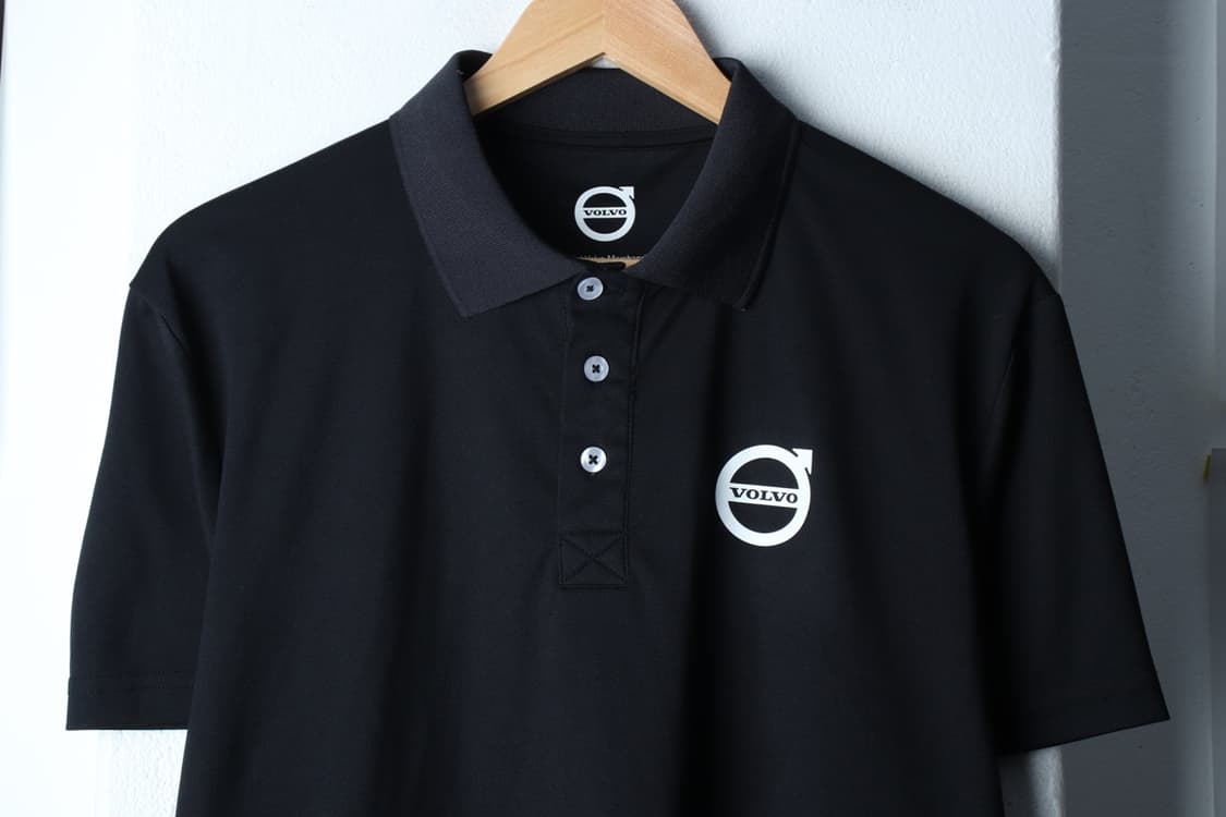(L-XL) 브랜드빈티지 반팔 카라 티셔츠 볼보 스몰로고-H30397 상품이미지3