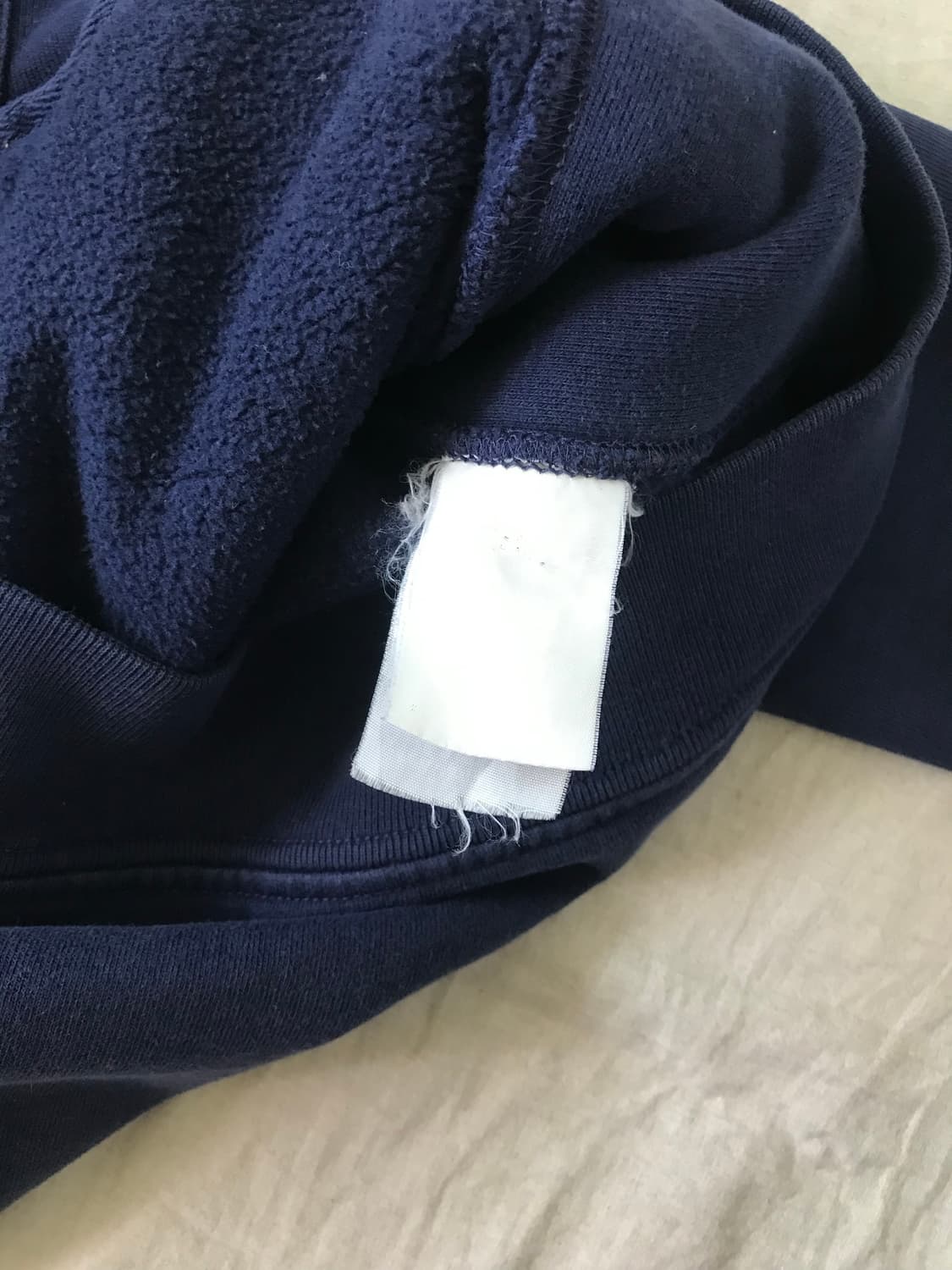 폴로 랄프로렌 포니 로고 헤비 써멀 네이비 후드집업 상품이미지7