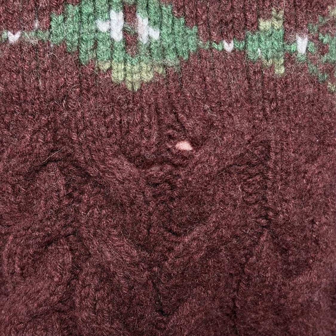 리바이스 울 패턴 니트 상품이미지6