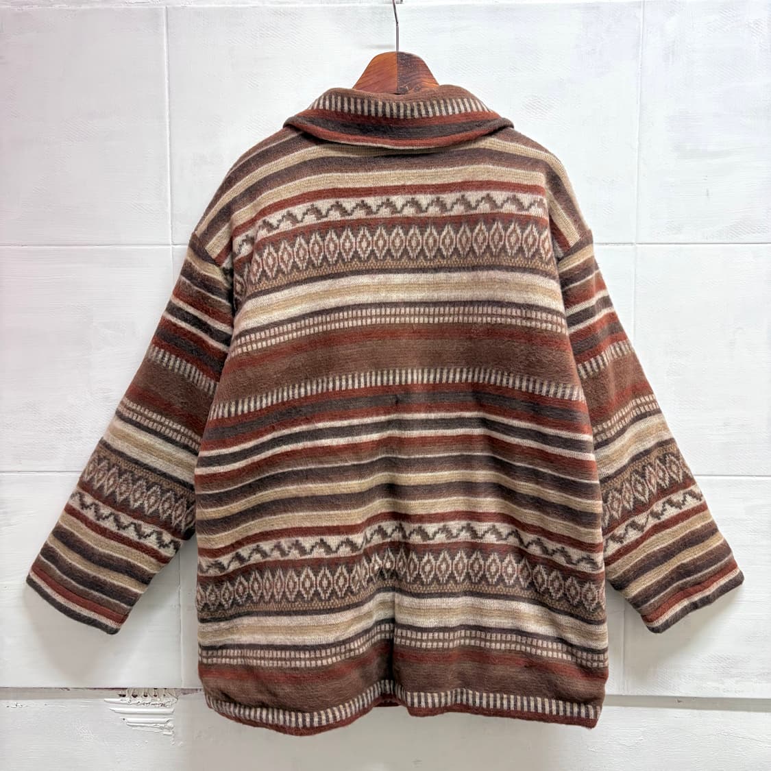 웨스턴 에스닉 퀼팅 패턴 자켓 (JPN) 상품이미지5