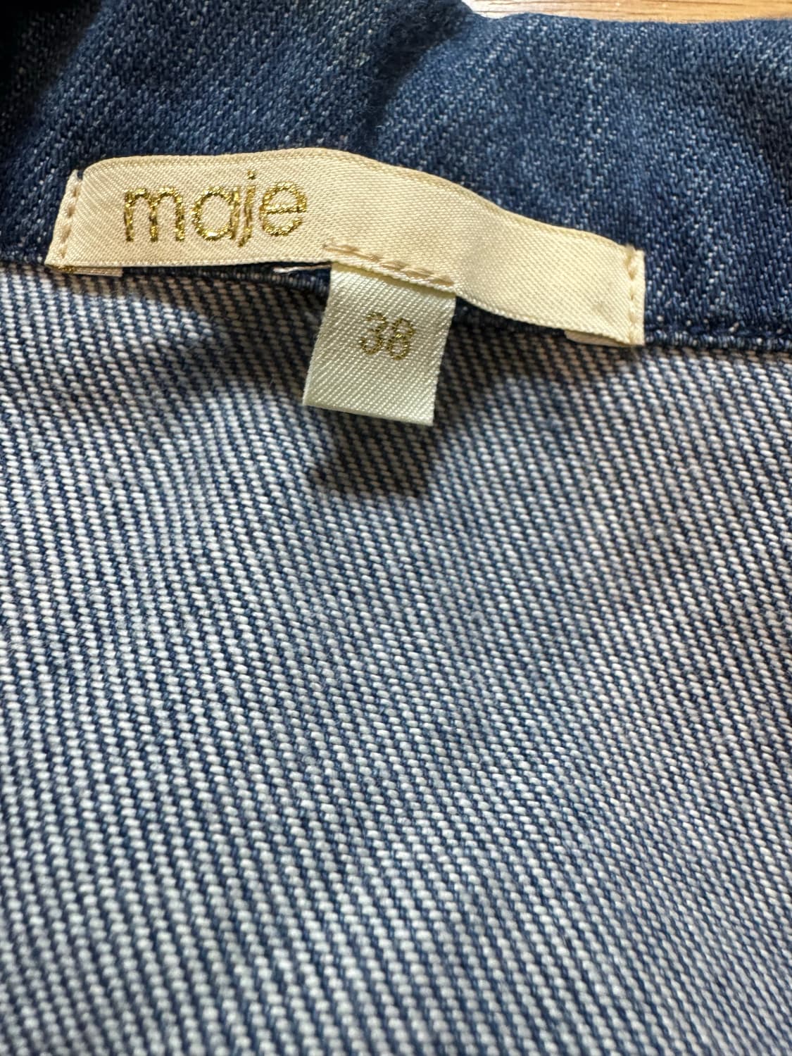 maje 마쥬 청 점프수트 상품이미지4