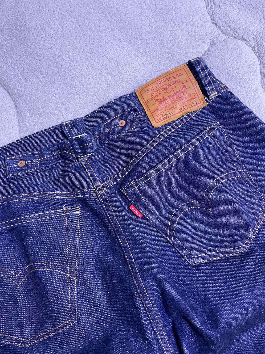 리바이스 lvc 37501 32x34 (생지) 상품이미지2