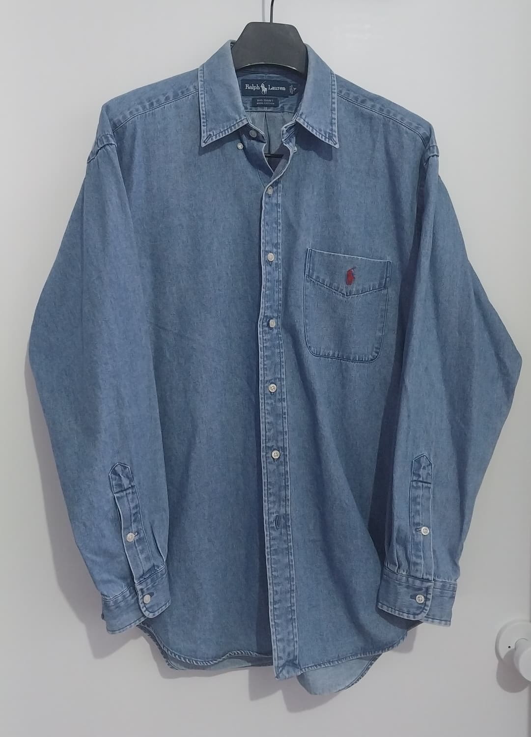 폴로 랄프로렌 블레이크 데님 빅셔츠 M 상품이미지1