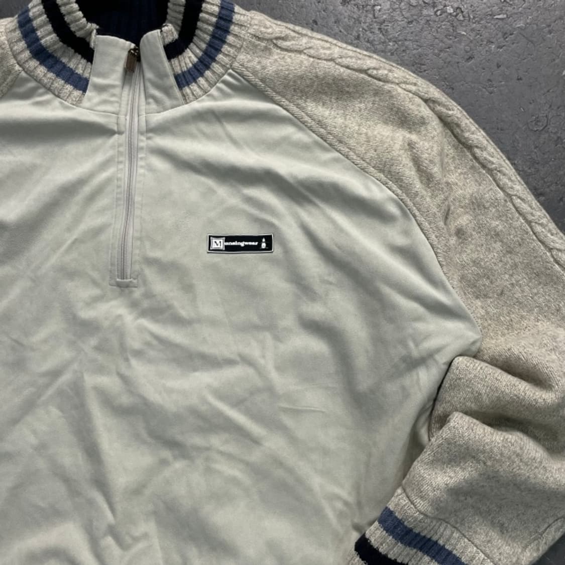 105 먼싱웨어 방풍 니트  상품이미지2