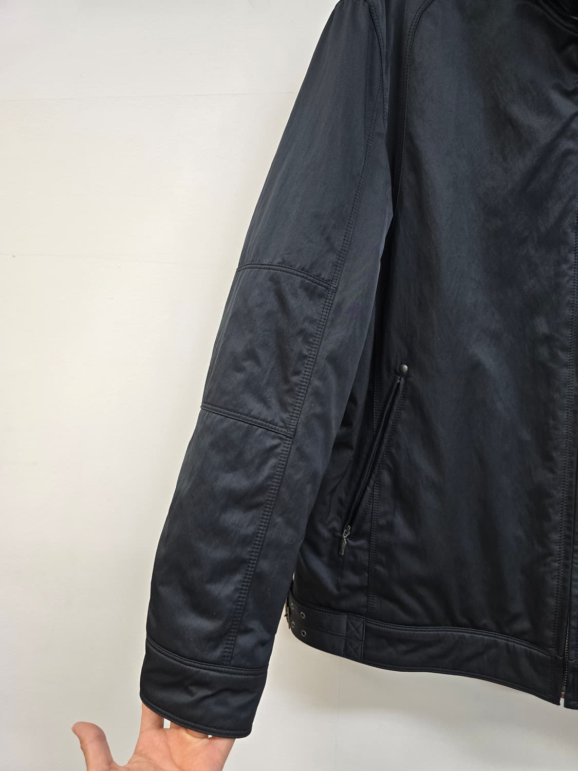 라코스테 안감털기모 블루종 집업자켓 상품이미지4