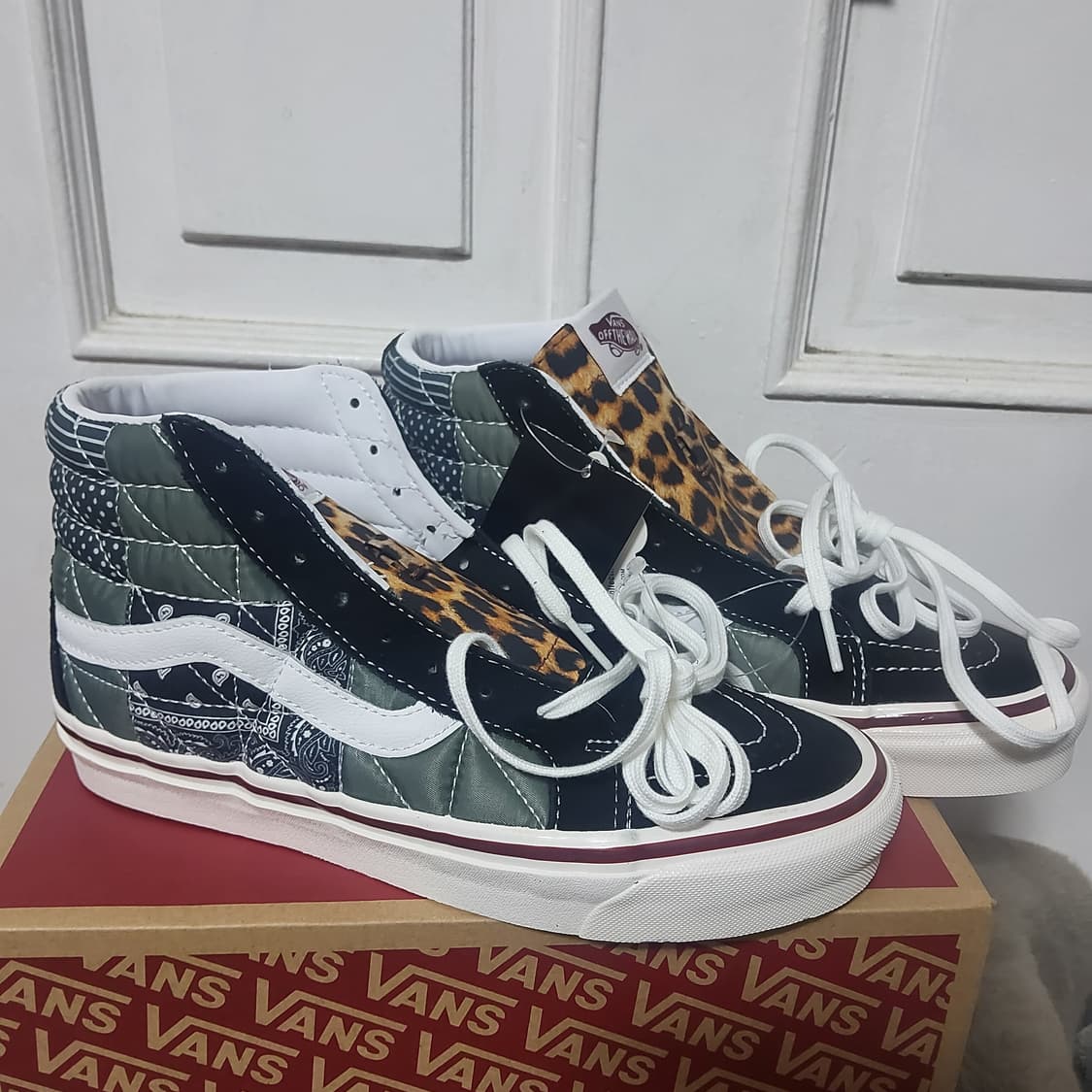 새상품 반스 아나하임 스케이트하이 38 DX 퀼티드 믹스 260 상품이미지2