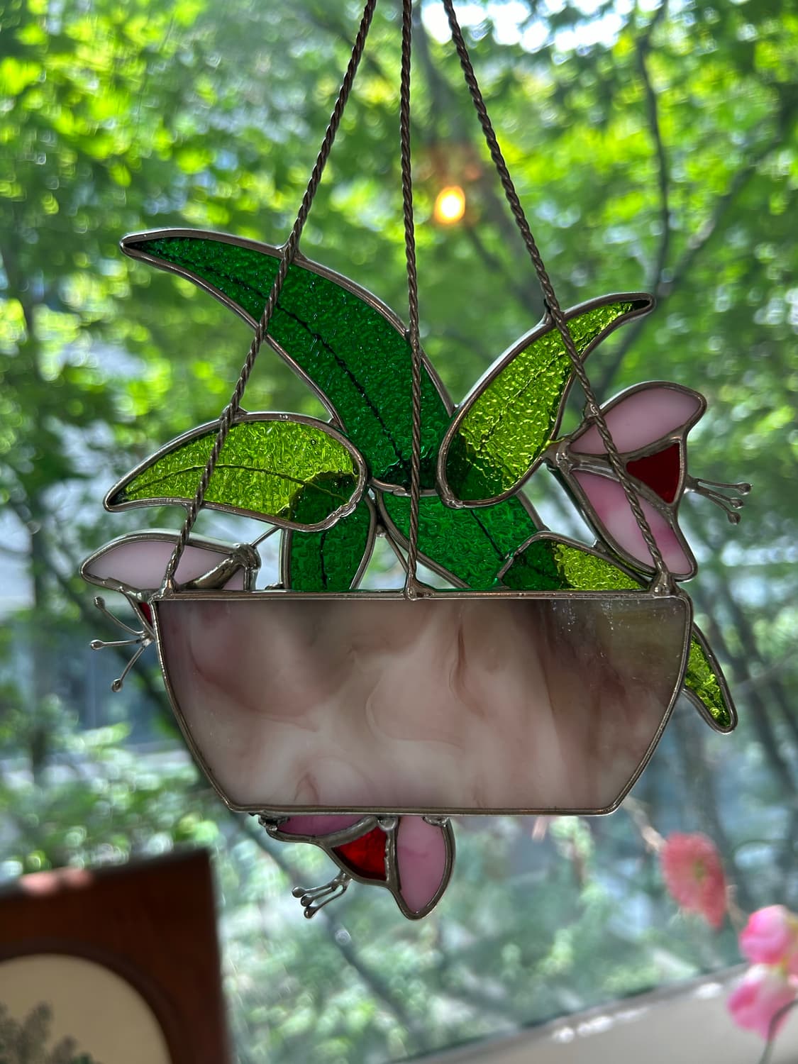 미국 빈티지 스테인드글라스 썬캐처 인테리어 소품 상품이미지10