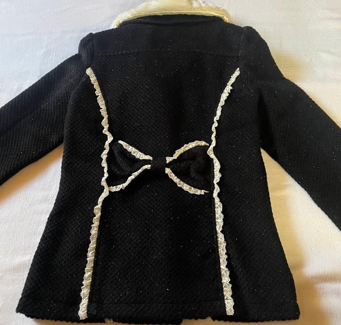 Tralalal) 트랄라라 빅리본 coat 상품이미지2