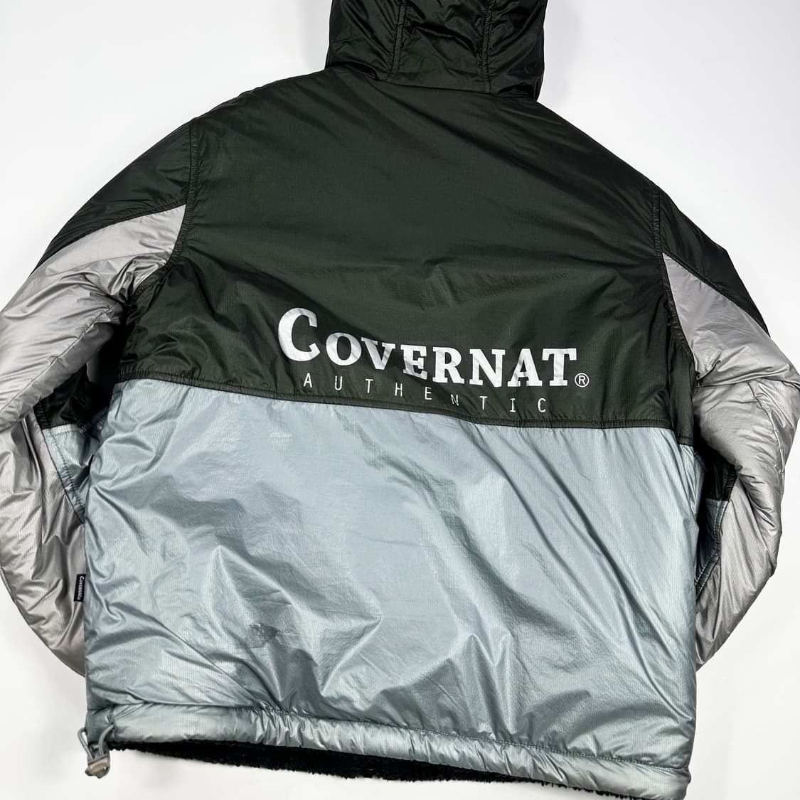 커버낫 리버시블 블랙 후리스 점퍼 자켓 (S) 상품이미지5