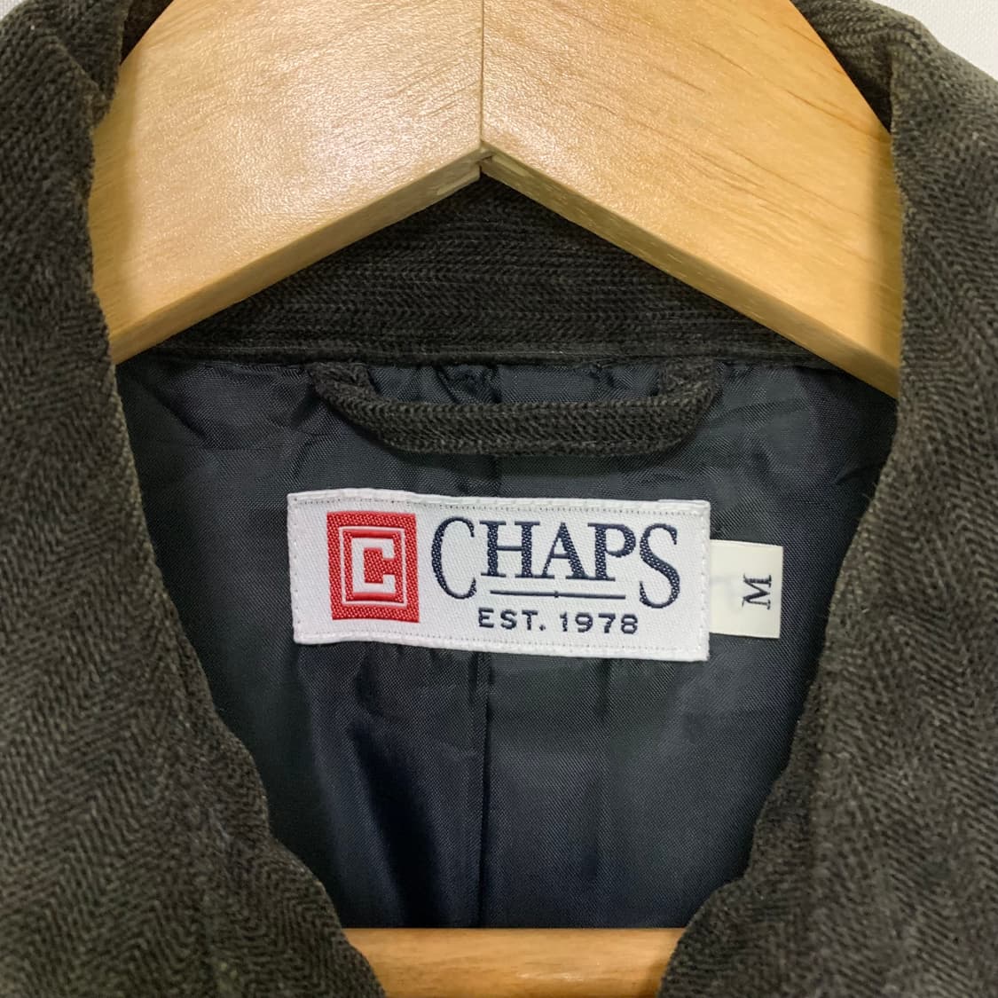 CHAPS 챕스랄프로렌 빈티지 코듀로이 자켓 카키 브라운 M 상품이미지5
