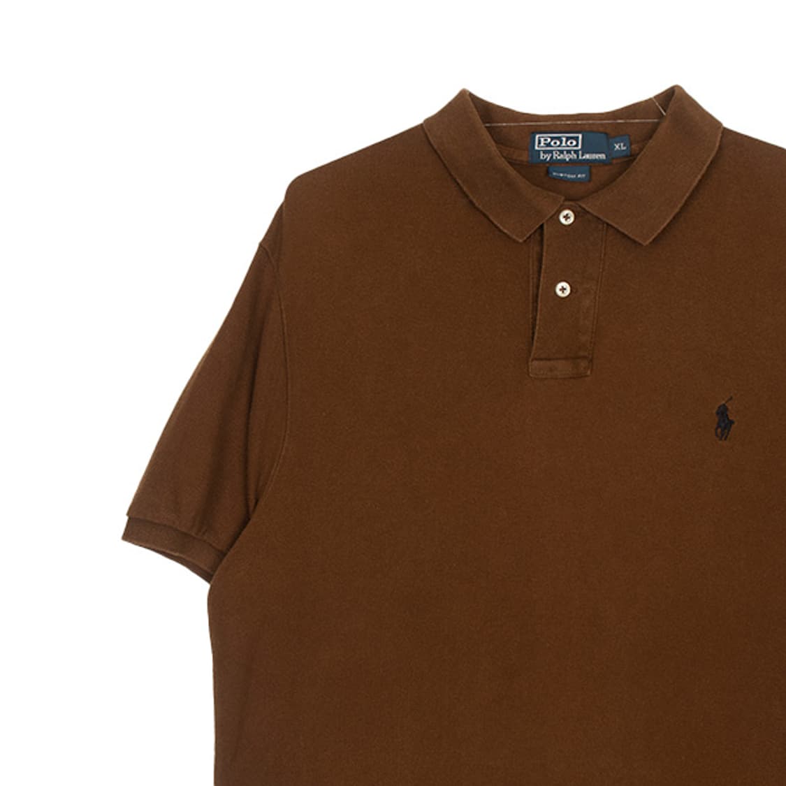 폴로랄프로렌 포니 PK 브라운 하프 티셔츠 (XL) 상품이미지2