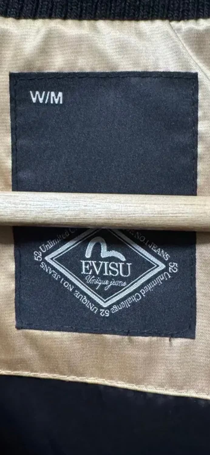 Evisu 에비수 금장 검금 패딩 상품이미지5