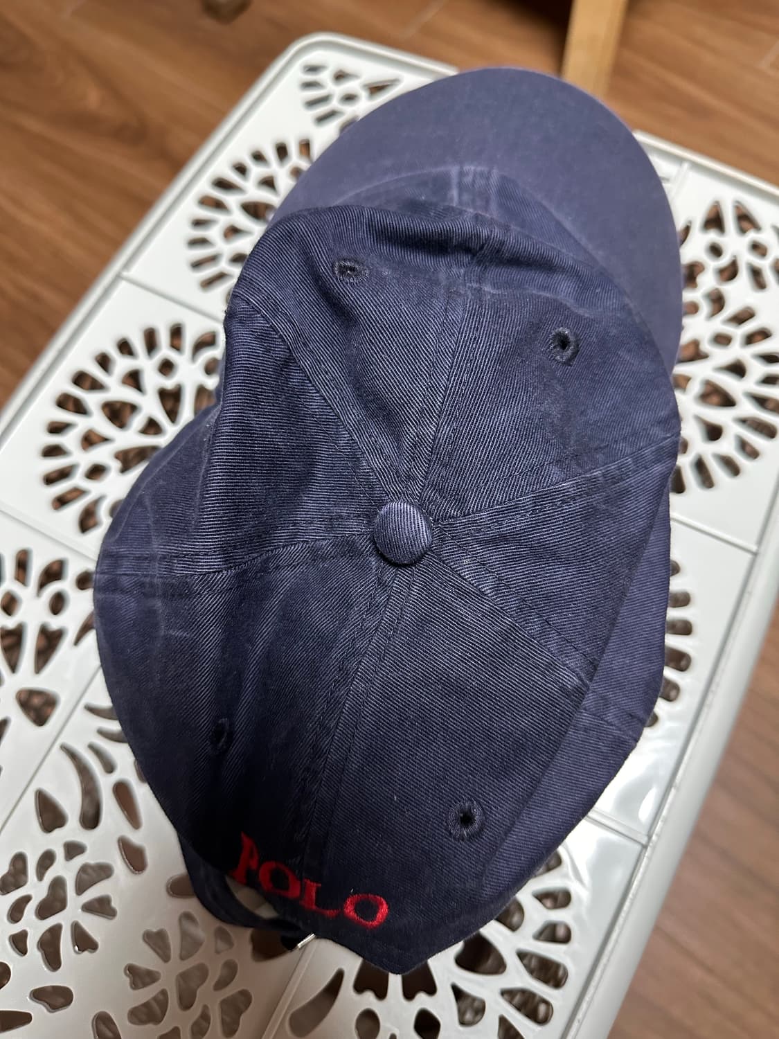 90s 빈티지 폴로 볼캡 네이비 상품이미지2