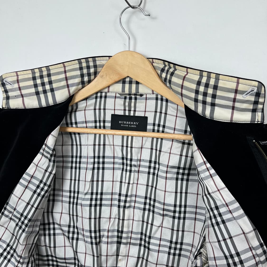 Burberry 버버리 블랙라벨 벨벳 M65 자켓 상품이미지7