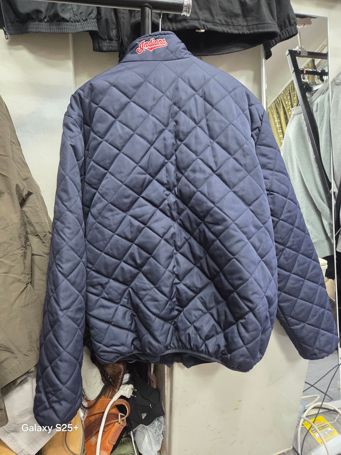 클리브랜스  인디언스  퀼팅 자켓 상품이미지4
