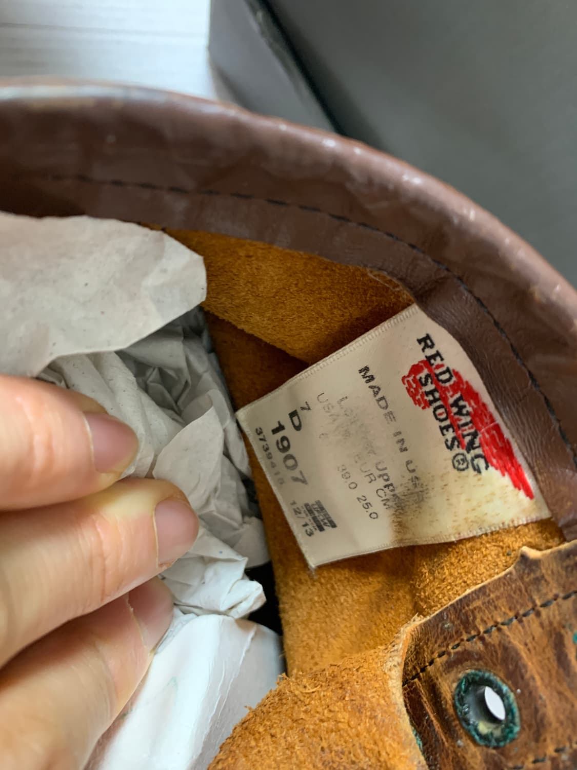 레드윙 목토 1907 us7 사이즈 팝니다 상품이미지10