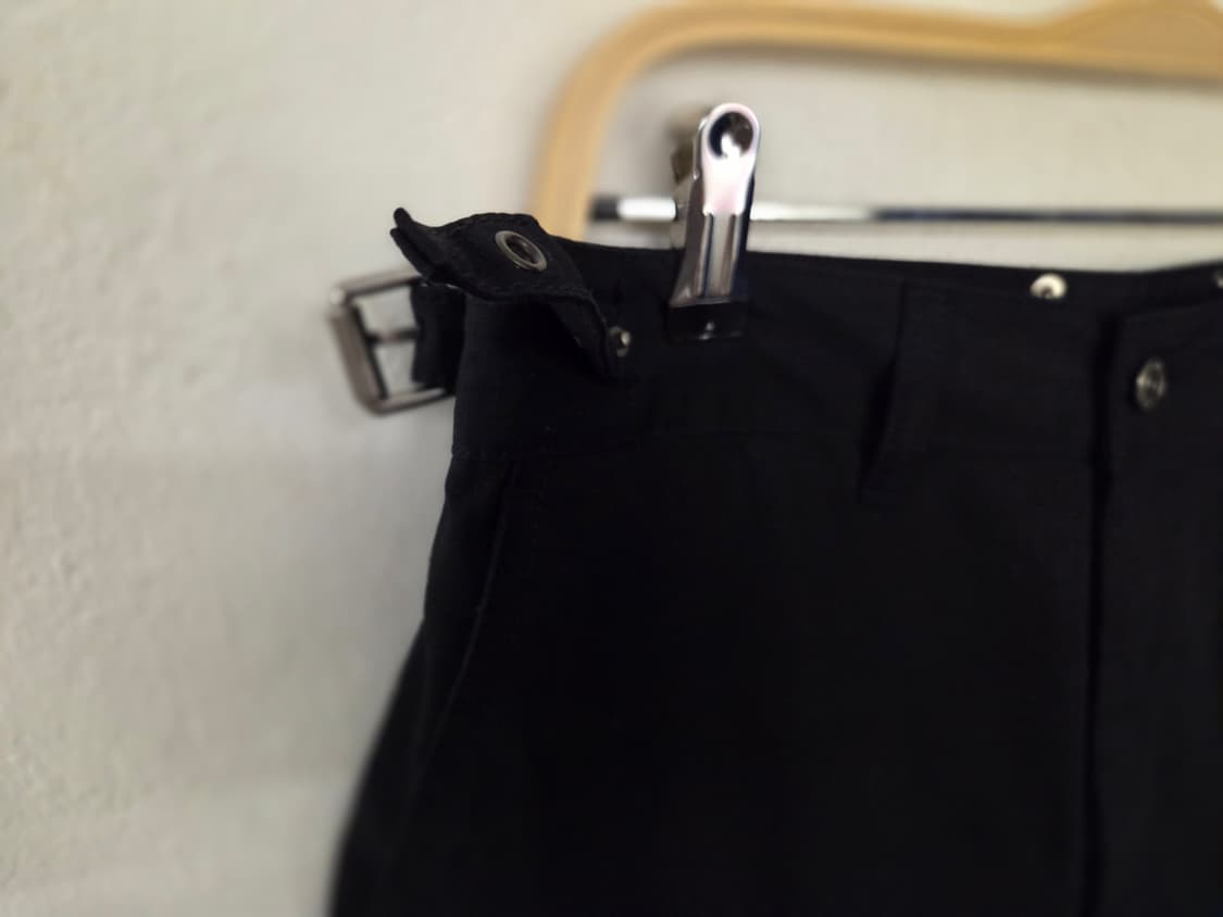 MAISON MINED 블랙 카고 팬츠 48 상품이미지2