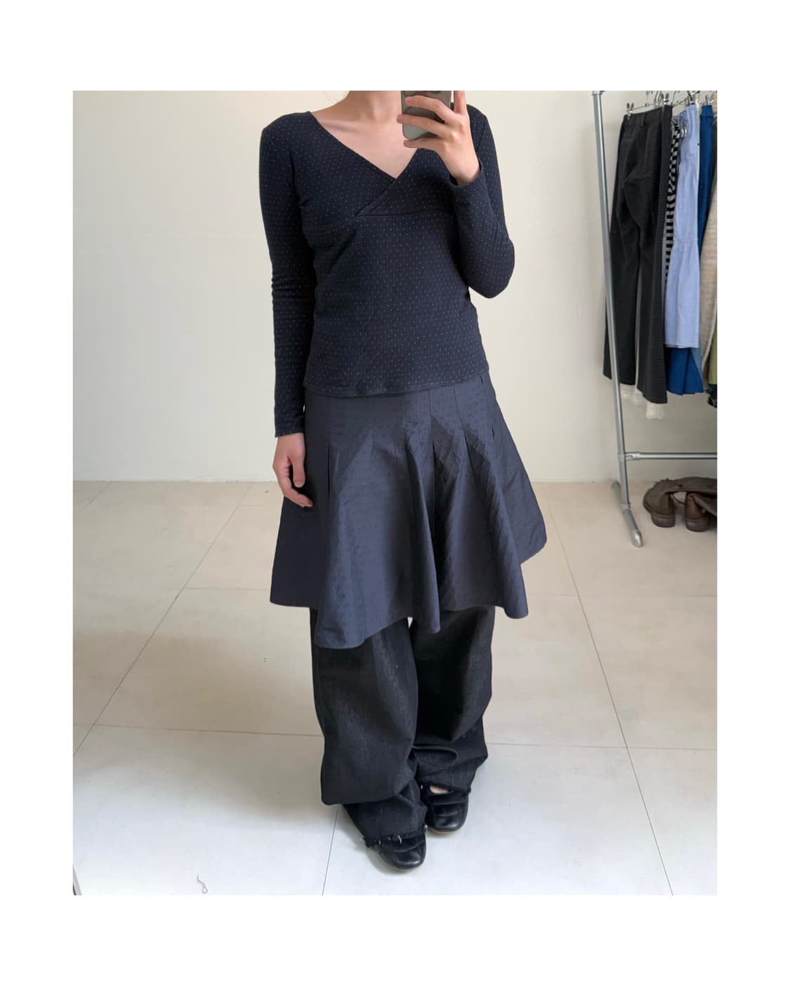 빈티지 도트 티셔츠(개인결제창) 상품이미지4