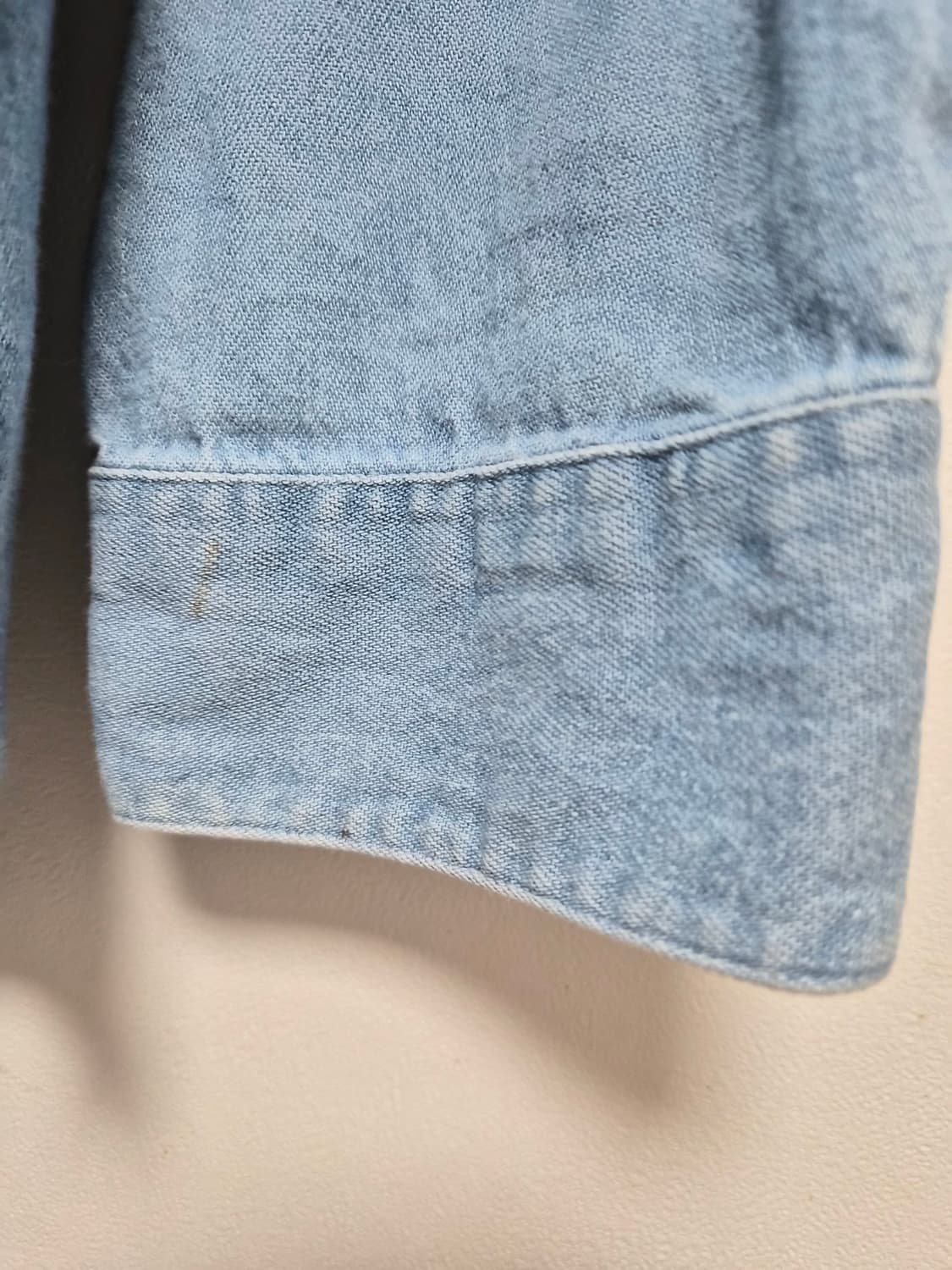 칼하트Carhartt 카라 배색 데님 셔츠 XL - S222 상품이미지5