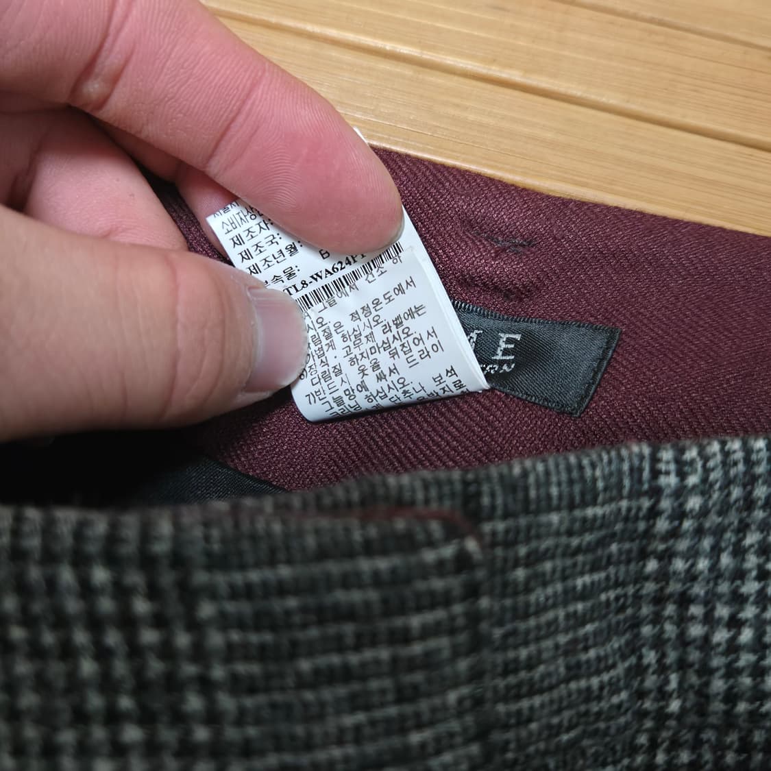 타임 울 반바지 상품이미지5