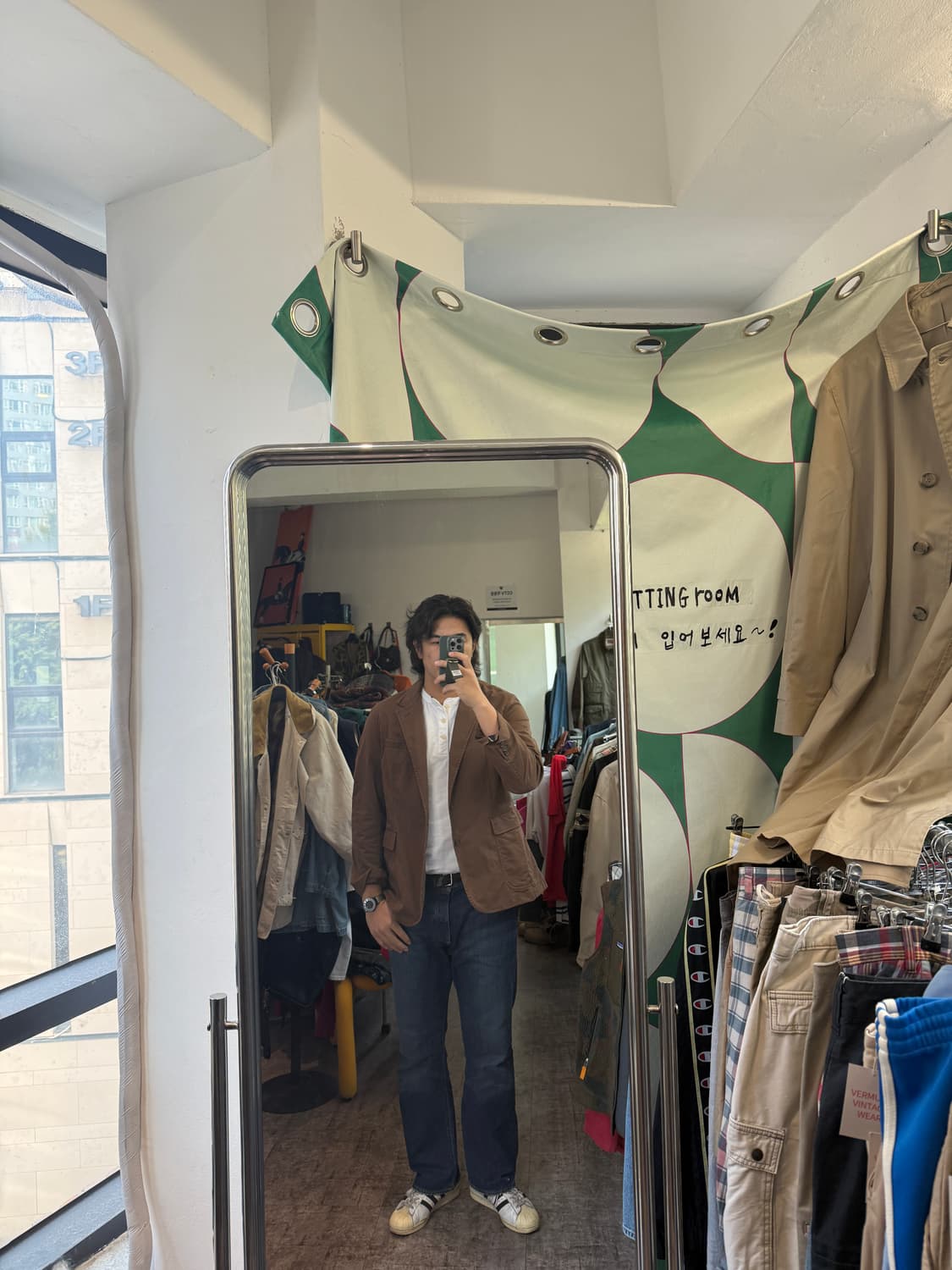 폴로 랄프로렌 브라운 코튼 자켓 XXL 상품이미지9