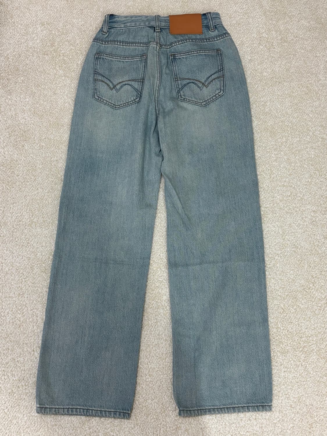 [인더바즈] 데님 팬츠 (연청 / S) 상품이미지2