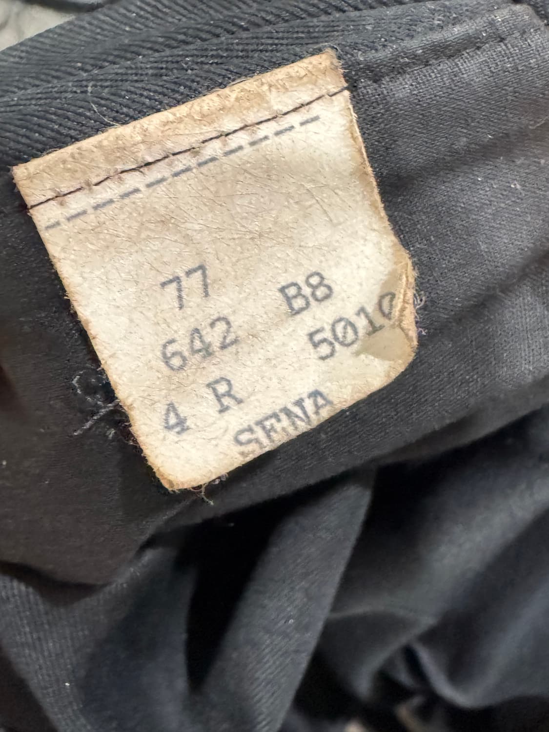 버버리 런던 블랙 왁싱코팅 코트 40 정품 상품이미지7