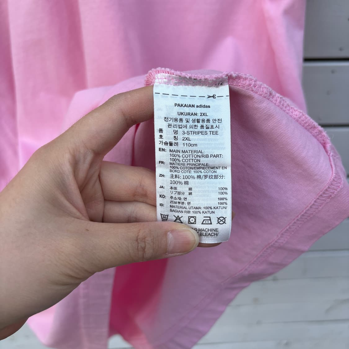 Adidas 아디다스 삼선 반팔 티셔츠 상품이미지5