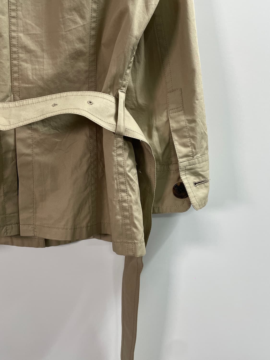 버버리 우먼스 벨티드 셔츠 자켓  (on.273) 상품이미지5