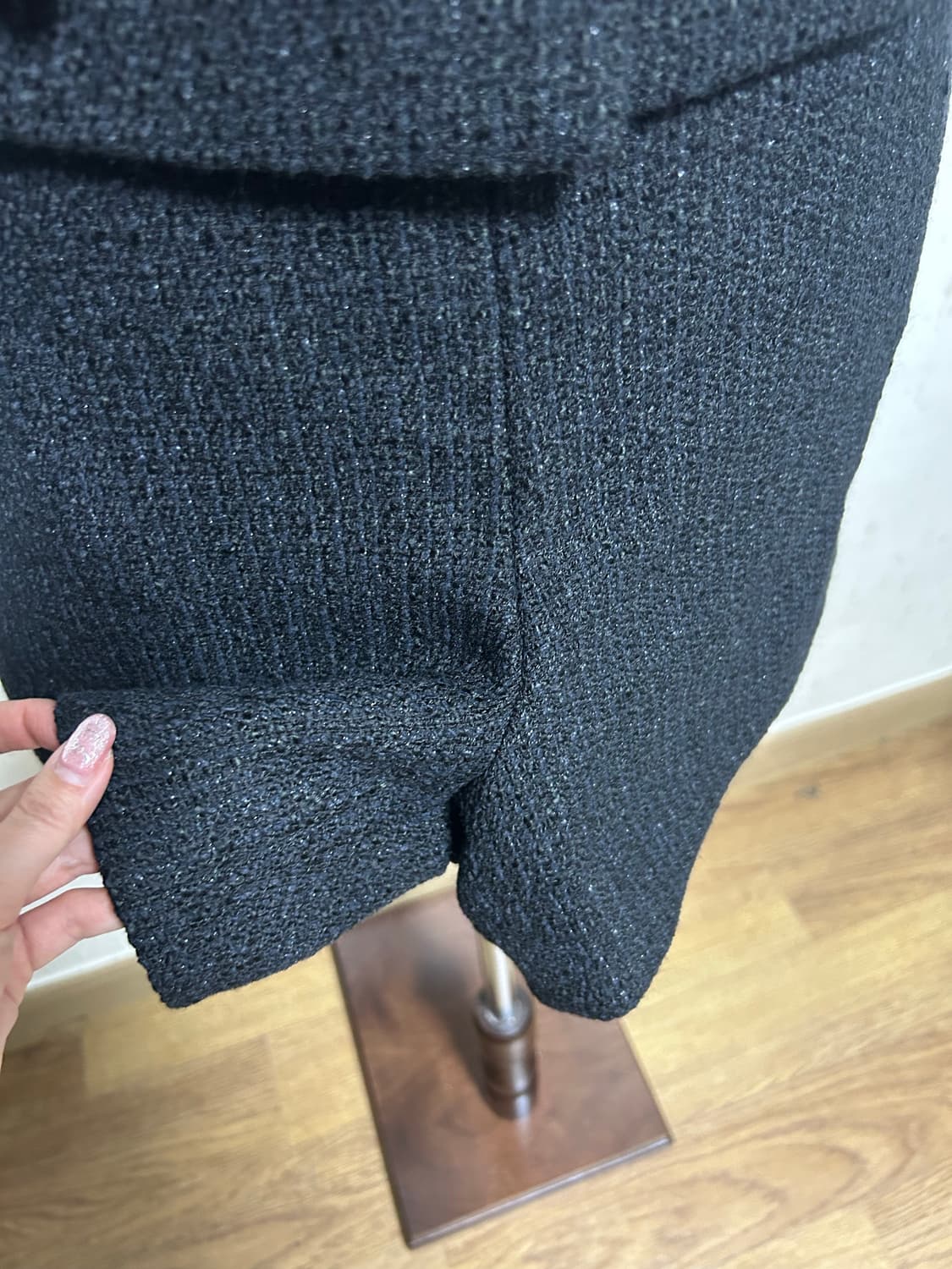 준지 트위드 반팔 셋업 -미착용새상품- 상품이미지4