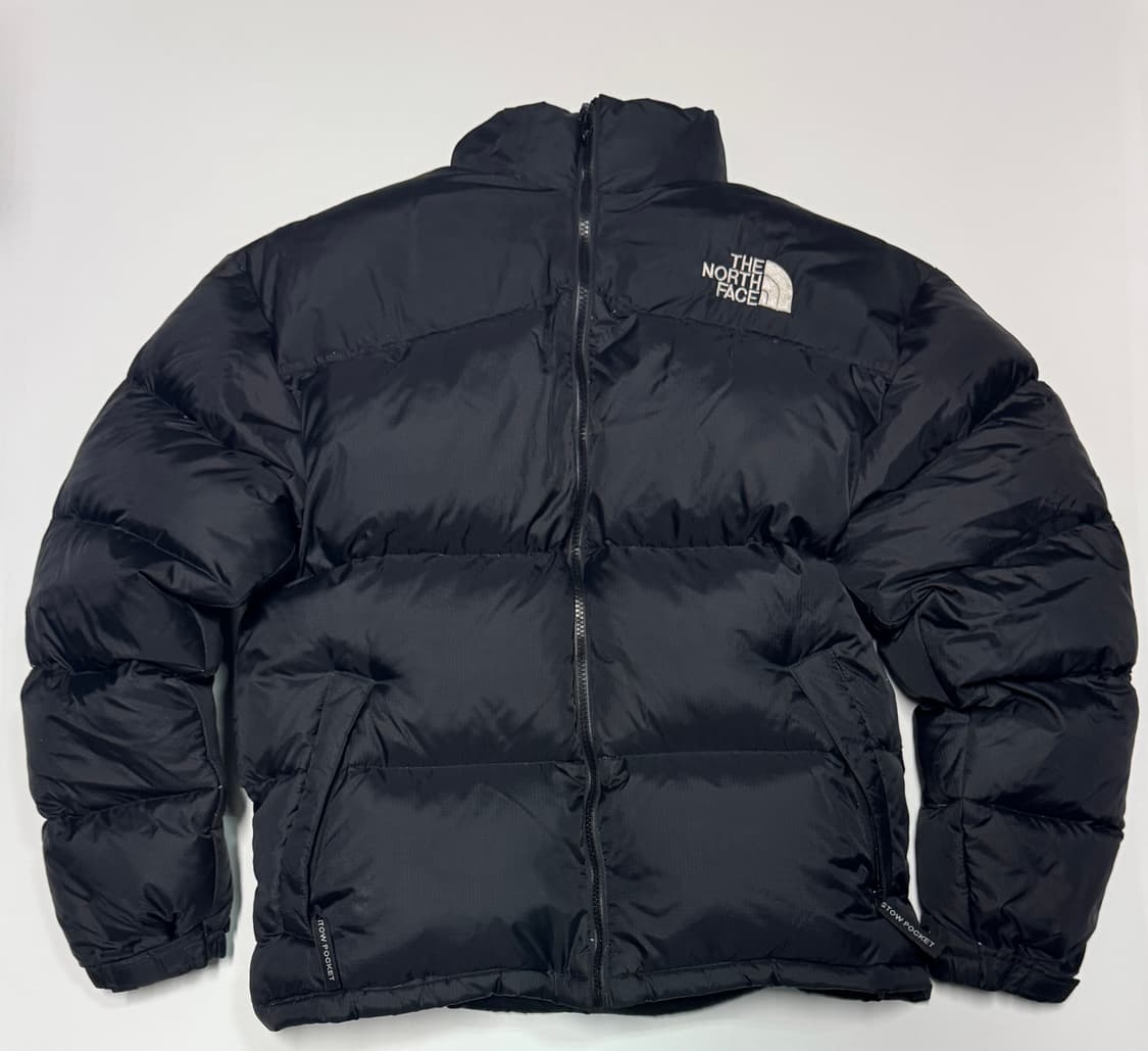 노스페이스 빈티지 눕시 다운 후드 패딩 블랙 L 상품이미지1