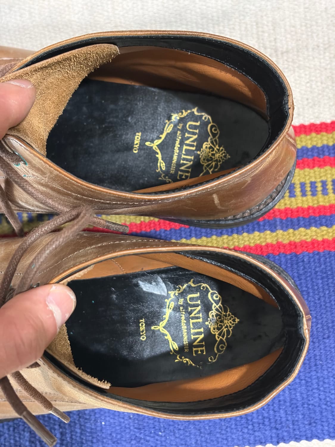 알프레도 바니스터 레이스업 탱커 부츠 상품이미지5