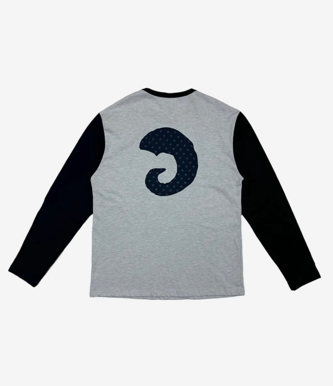 탄산마그네슘 혼 아플리케 배색 롱슬리브 상품이미지2