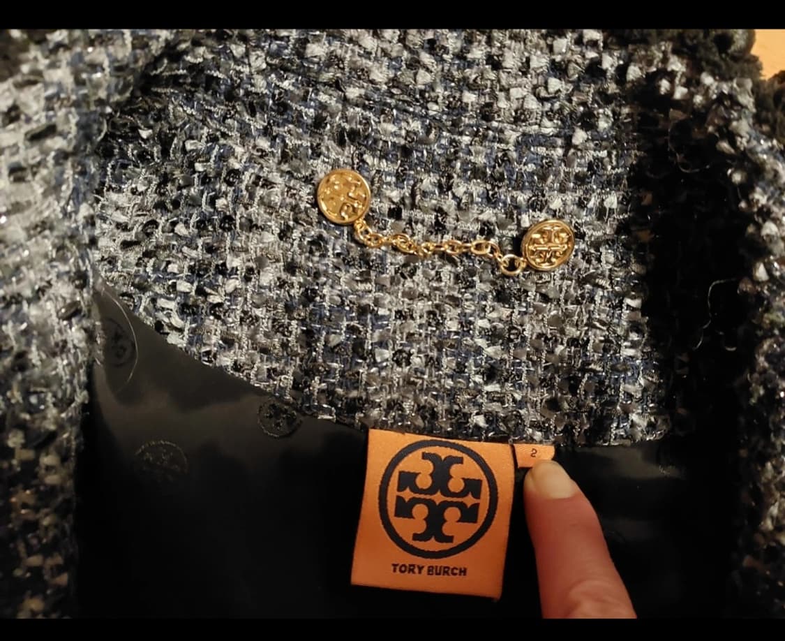 토리버치 트위드 코트 상품이미지3