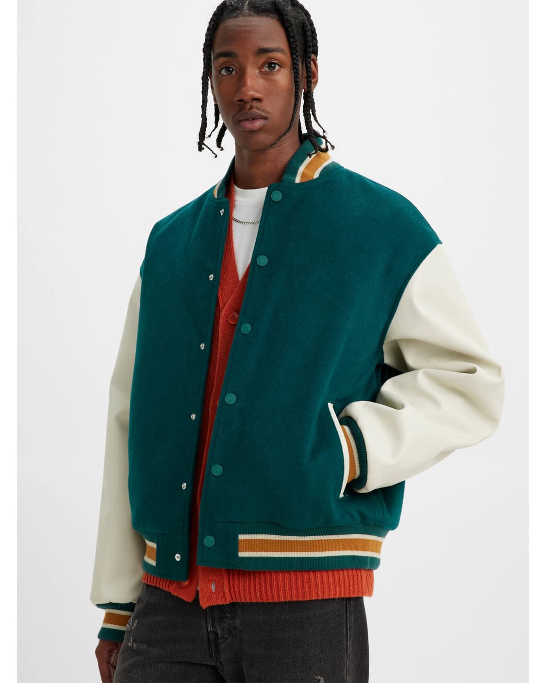 Levis 레터맨 바시티 자켓 상품이미지1