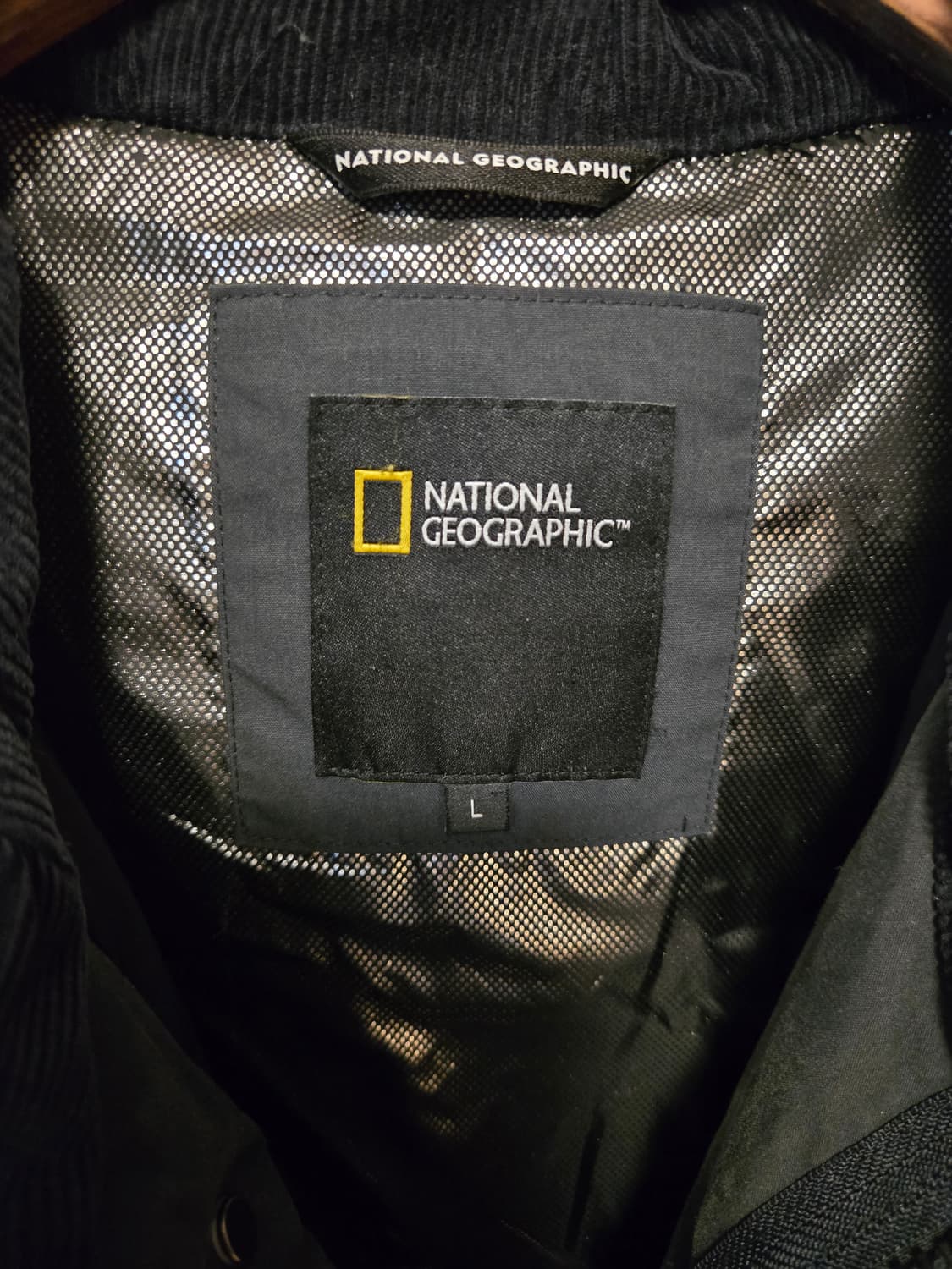 [L/100] 내셔널지오그래픽 남성 덕다운 패딩 상품이미지7