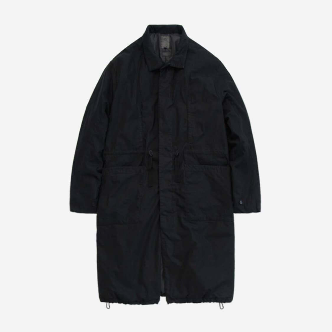 [3] 폴리테루 헤비 델 코트 블랙 새상품 상품이미지1