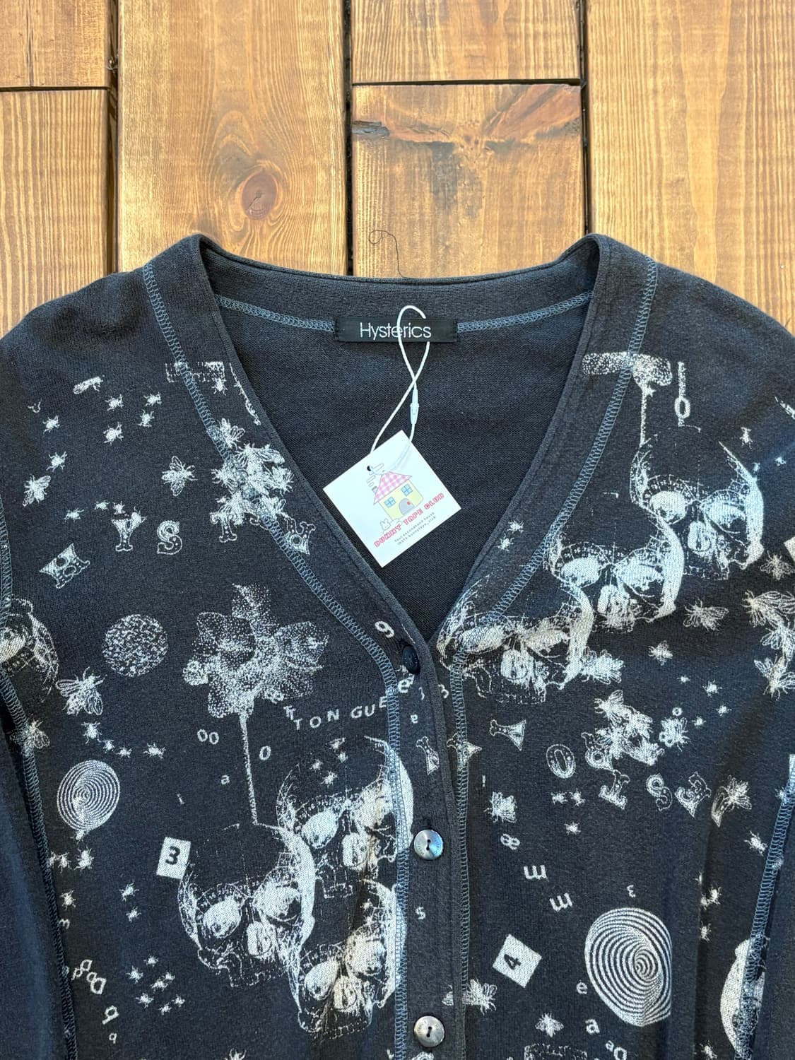 히스테릭글래머 스컬 가디건 상품이미지6