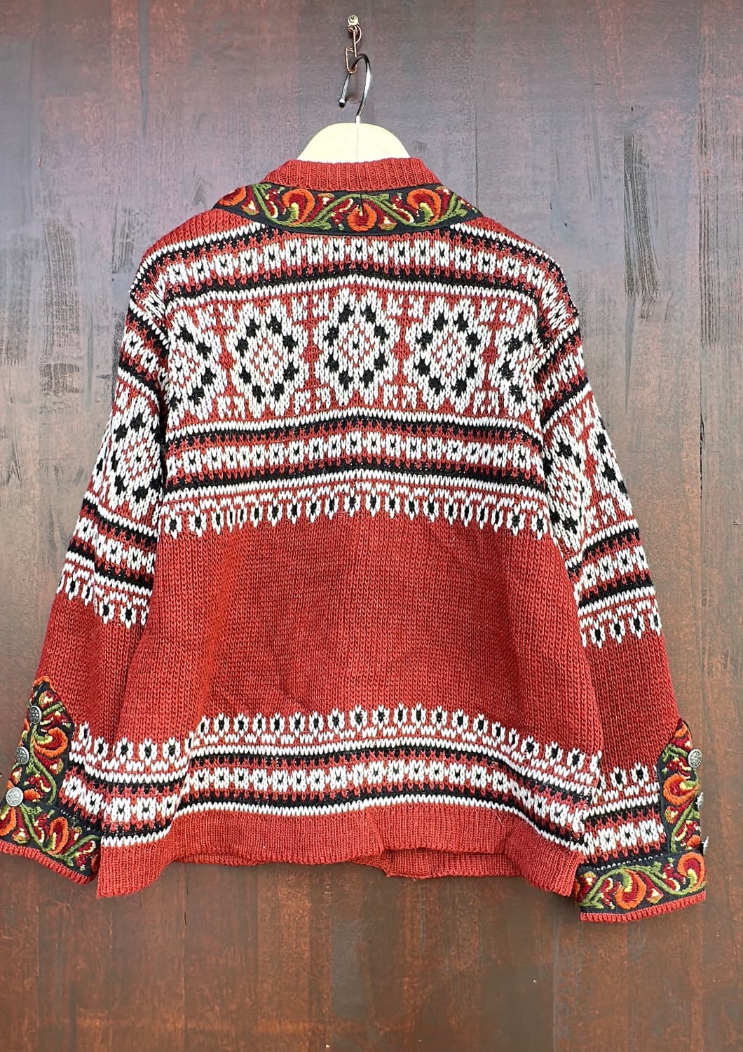 노르웨이 노르딕 퓨어뉴울 가디건 상품이미지8