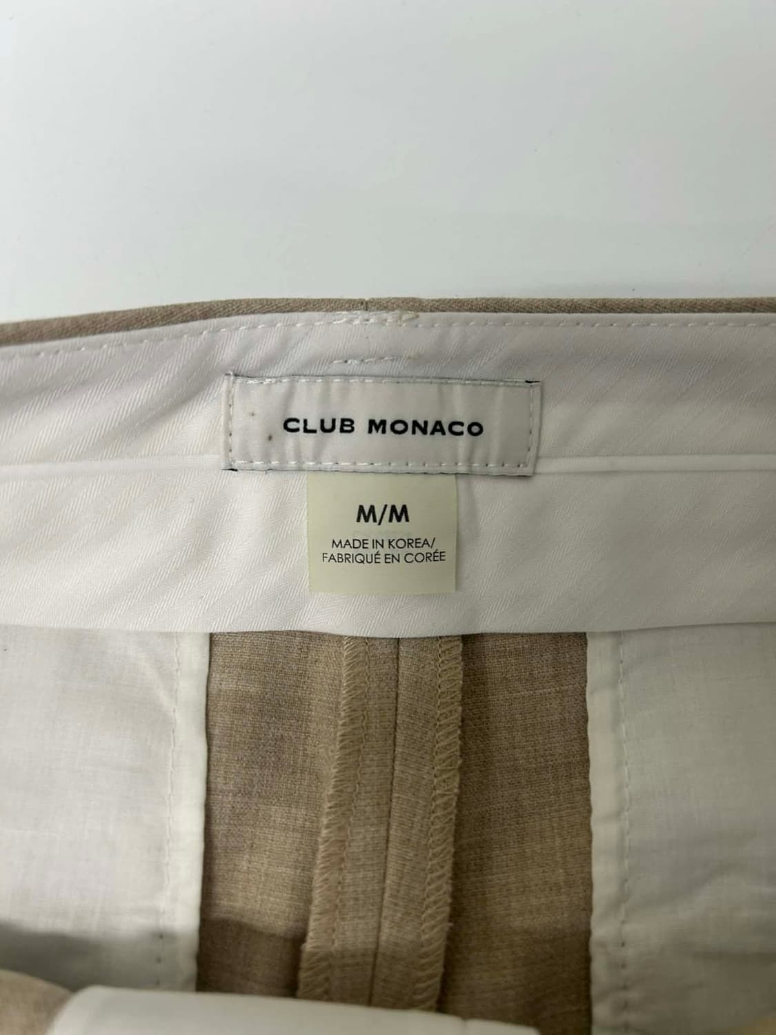 클럽모나코 21년 신형 한섬 세미와이드 슬렉스 팬츠 상품이미지3