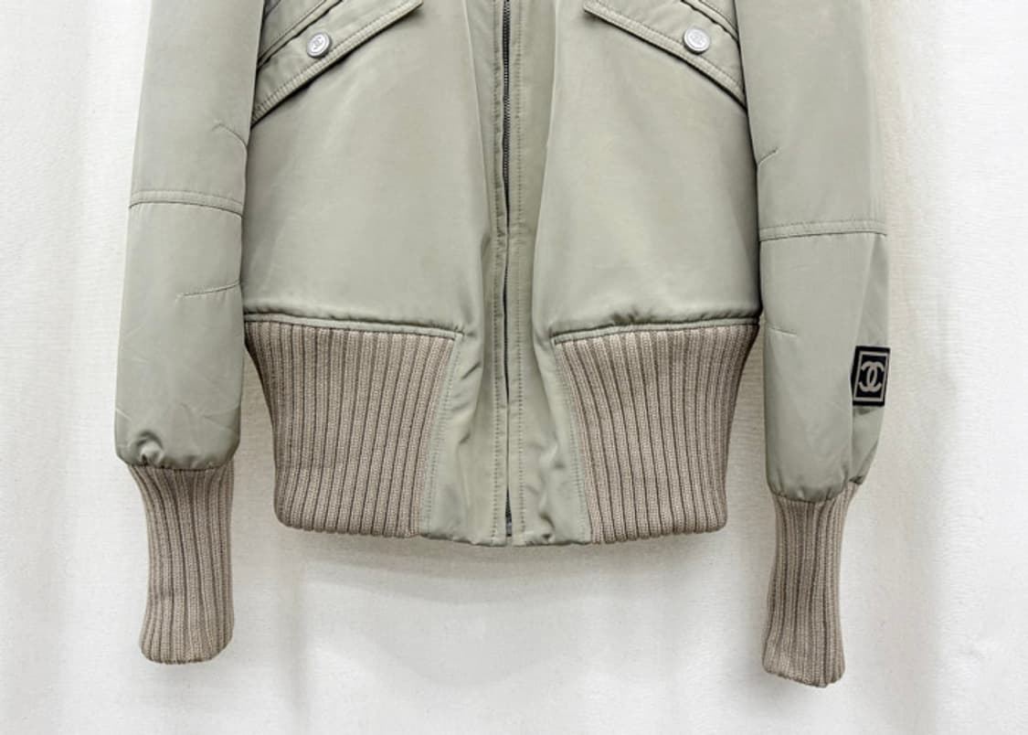 샤넬 스포츠 02A/W CC로고 봄버 자켓 상품이미지5