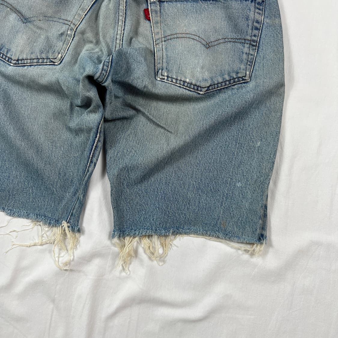 80’s 리바이스 levis 501 데님 쇼트팬츠 청반바지 상품이미지8