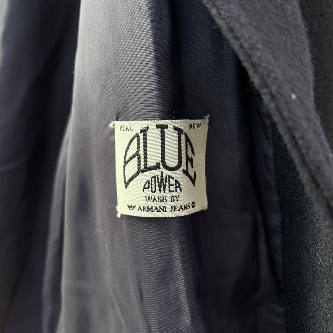 [L] 90s 아르마니 진스 울 필드 자켓 상품이미지8