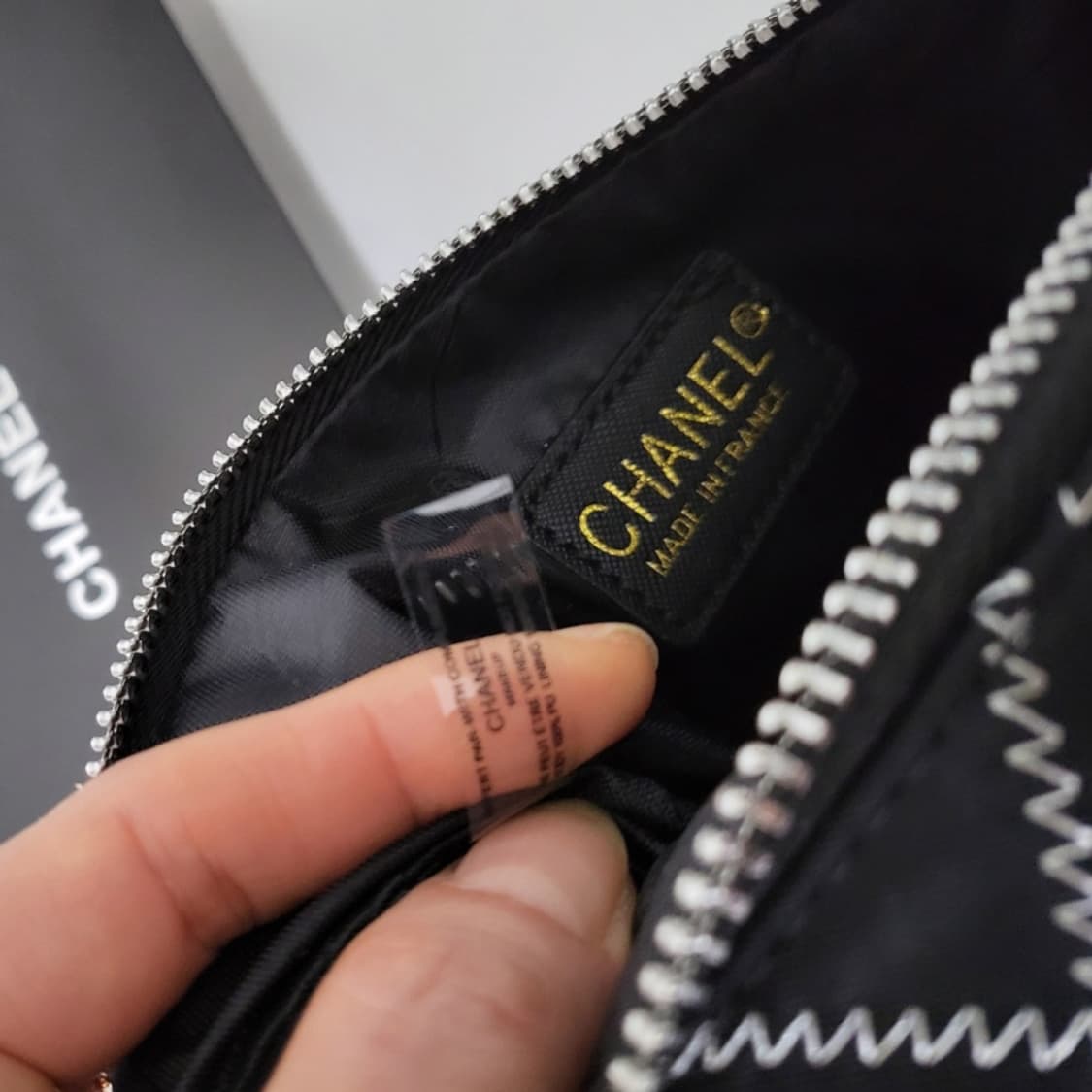 정품 샤넬 뷰티 파우치 클러치 상품이미지4