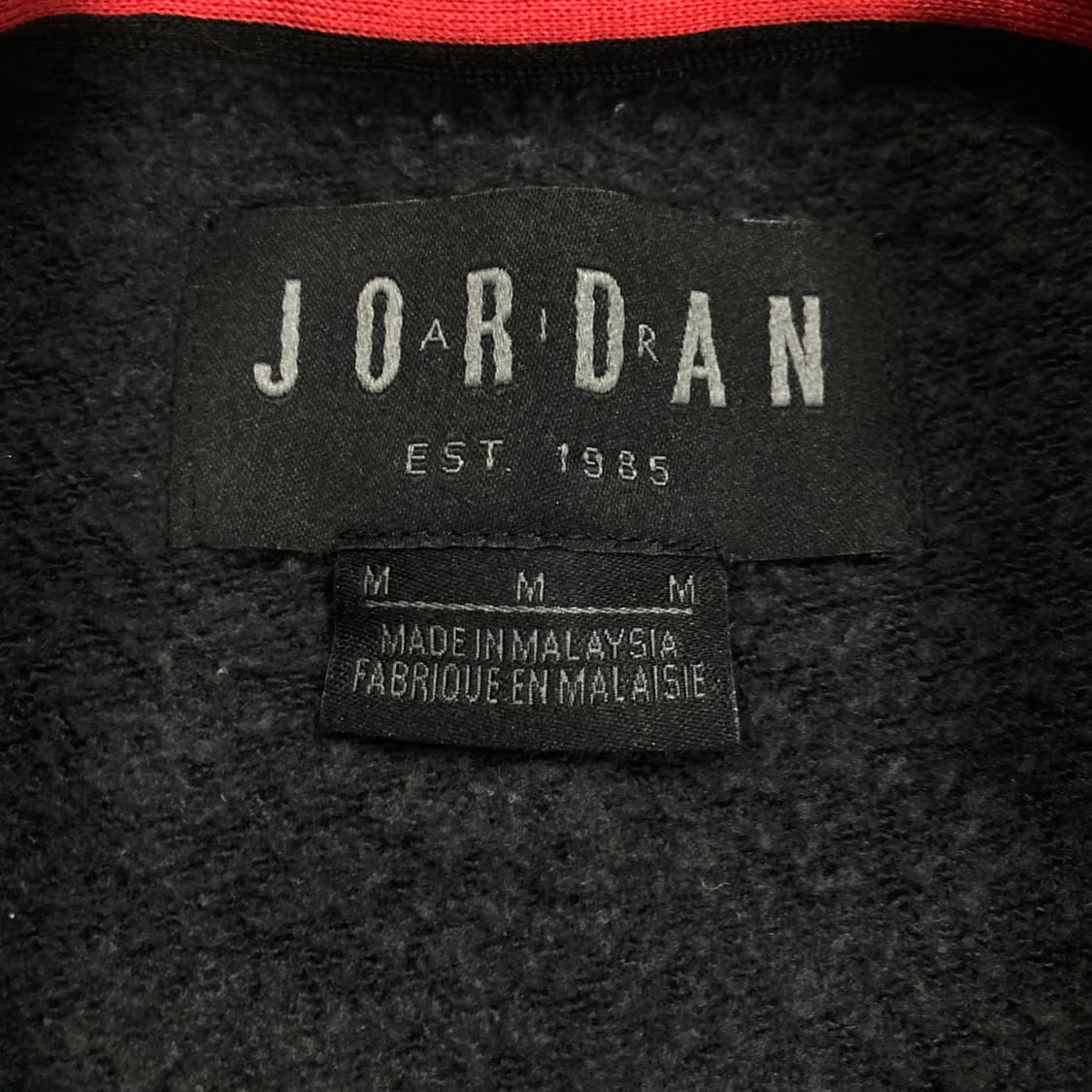 조던 블랙 컬러 스몰 로고 맨투맨 상품이미지3