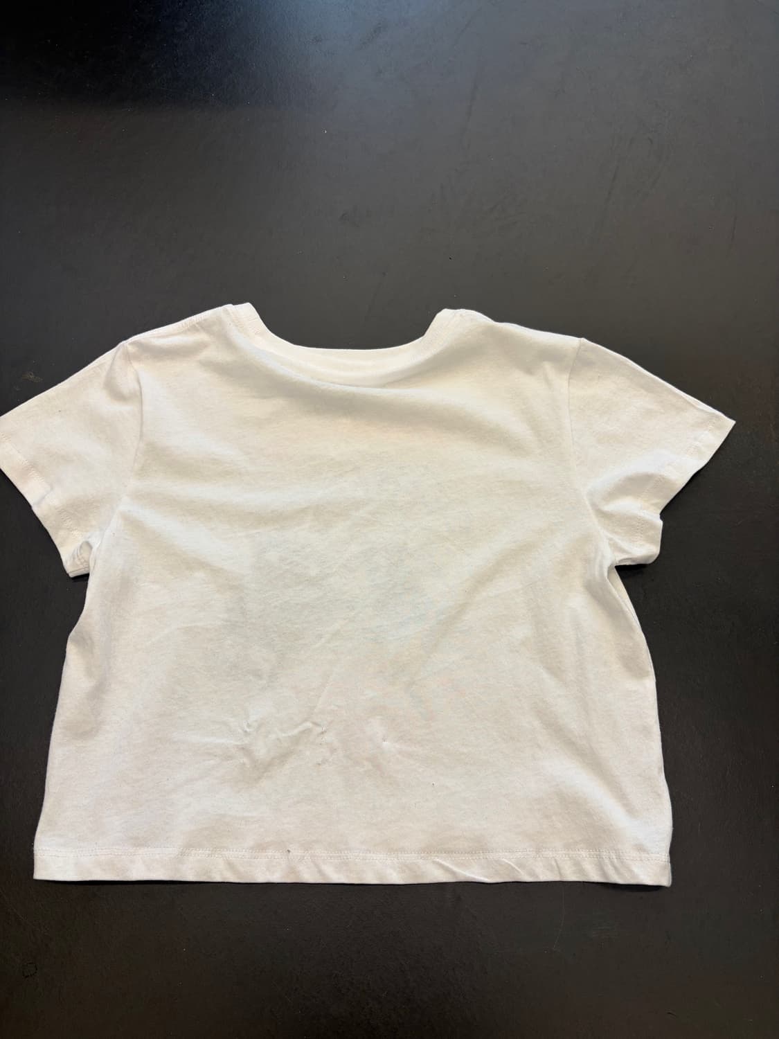 CROPPED T-SHIRT / HARMONY & PEACE - WHIT 상품이미지4