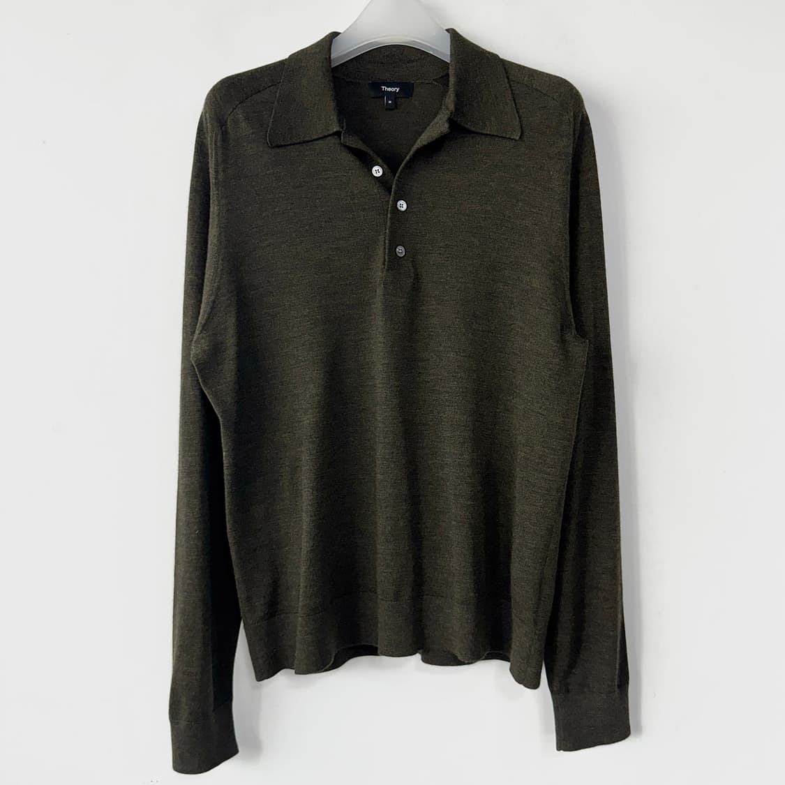 띠어리 23 리갈 울 폴로 롱슬리브 상품이미지1