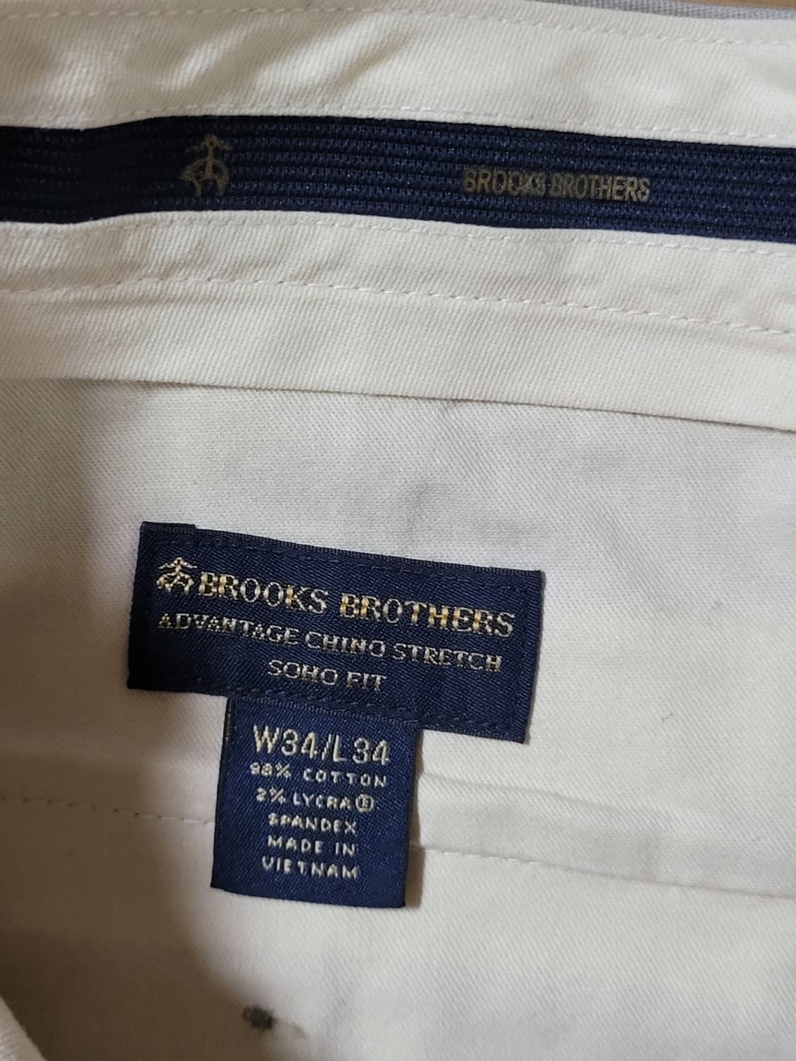  브룩스브라더스 코튼 바지 상품이미지3