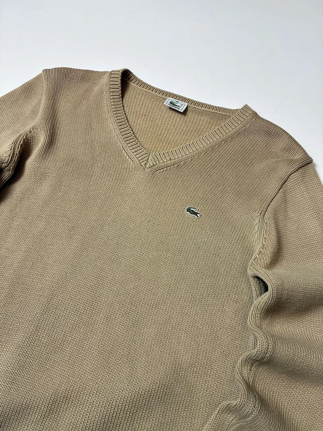 라코스테 00's 헤비코튼 브이넥 니트 PN9182 상품이미지2